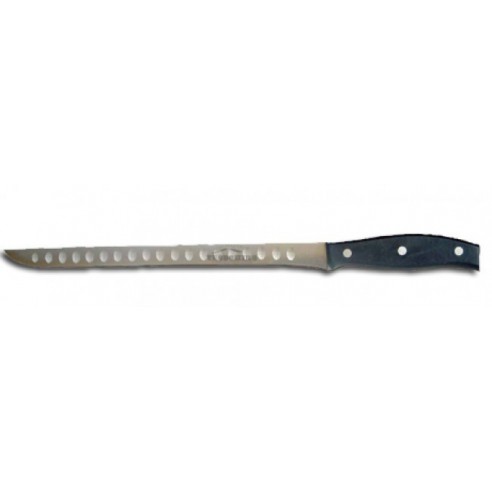 Cuchillo Jamonero Flexible albeolado rojo Inox 300 mm