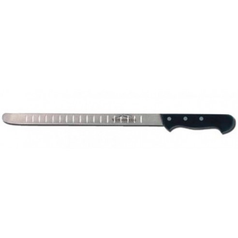 Cuchillo jamonero alveolado Inox.