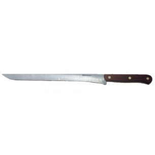 Cuchillo Jamonero mango formica rojo A/C